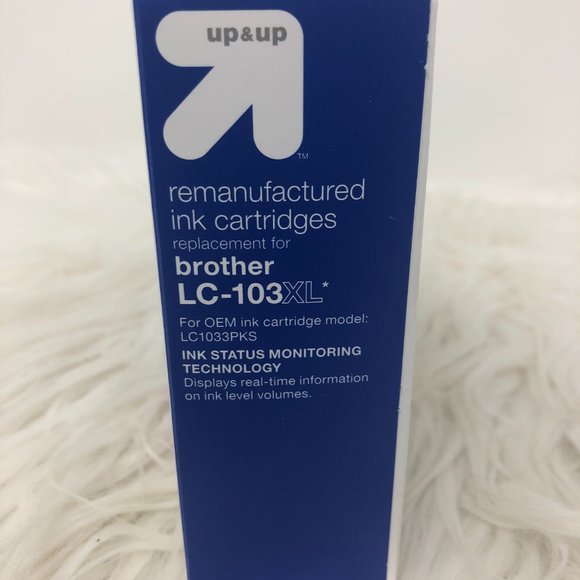 Up & Up Tri-color Remanufactured Ink Brother LC-103 XL LC1033PKS High Capacity - Picture 2 of 4